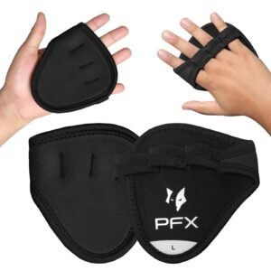 PFX Sports Fusion Anti-Slip Grip Pads | Weightlifting Palm Protectors (One Size Fits All)