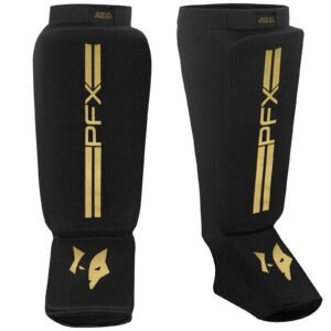 PFX Golden Series Hosiery Shin Guards – Lightweight MMA & Muay Thai Protection