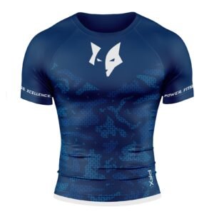 PFX Stealth-Series Camo Compression Rash Guard – Deep / Navy