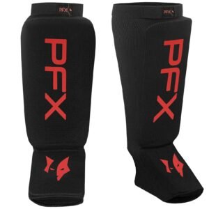 PFX Sports Shin Guard Foam – red
