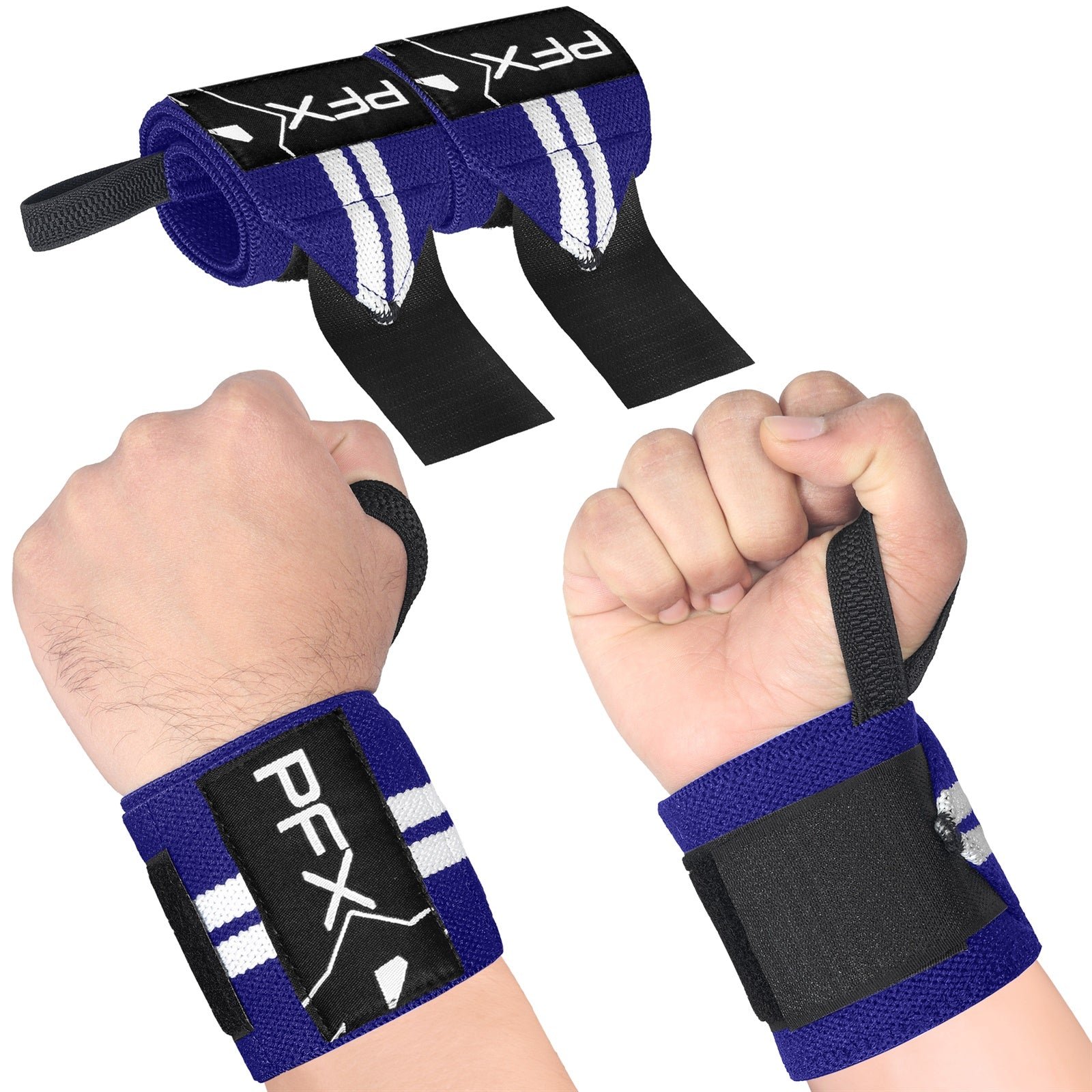 PFX Sports Wrist Wraps for Weightlifting – red - Image 5