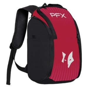 PFX Sports Volt Yellow Backpack | High-Visibility Training Bag (Black/Gold) – pink