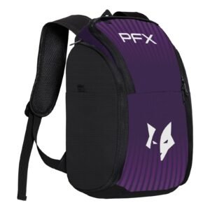PFX Sports Volt Yellow Backpack | High-Visibility Training Bag (Black/Gold) – purple