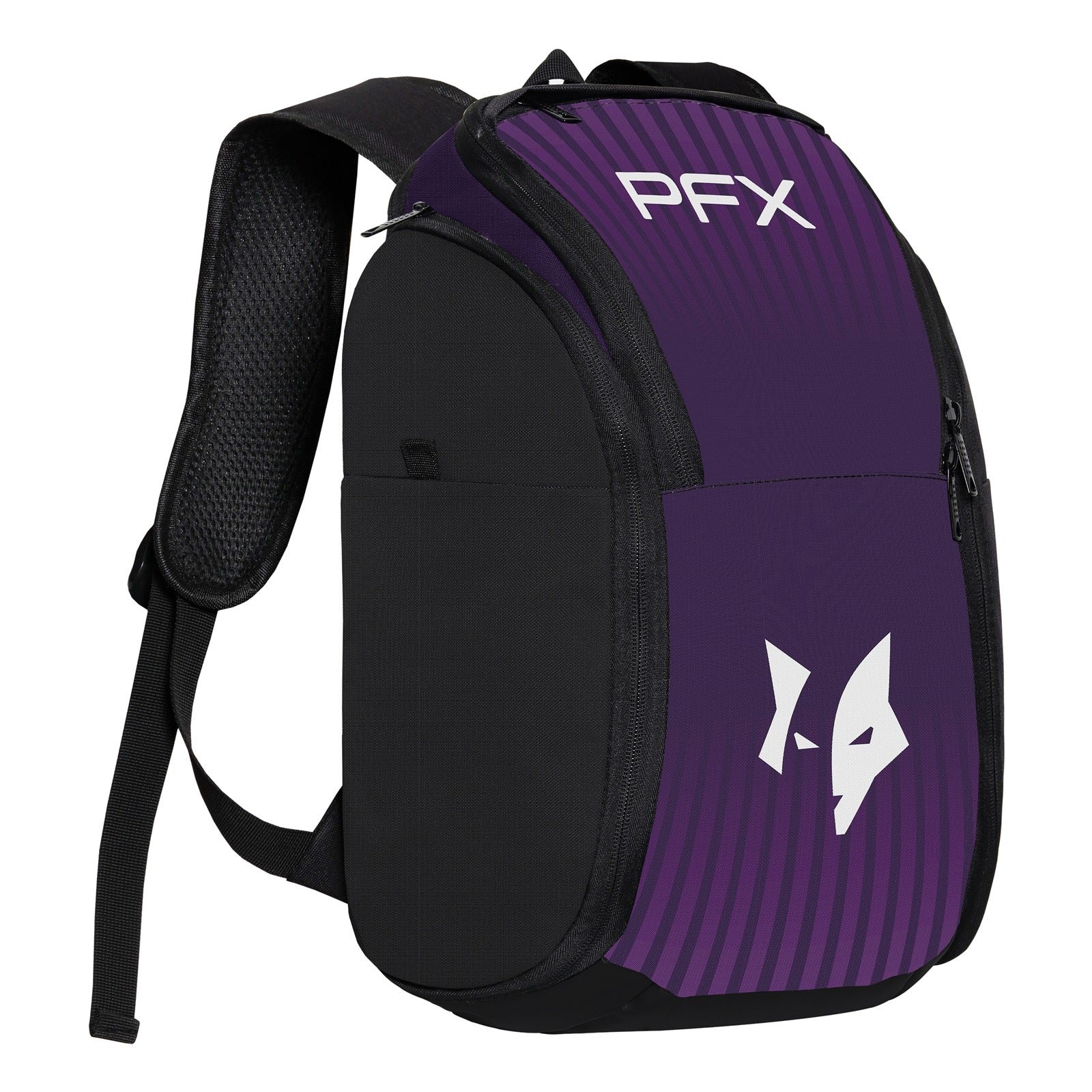 PFX Sports Volt Yellow Backpack | High-Visibility Training Bag (Black/Gold) – purple