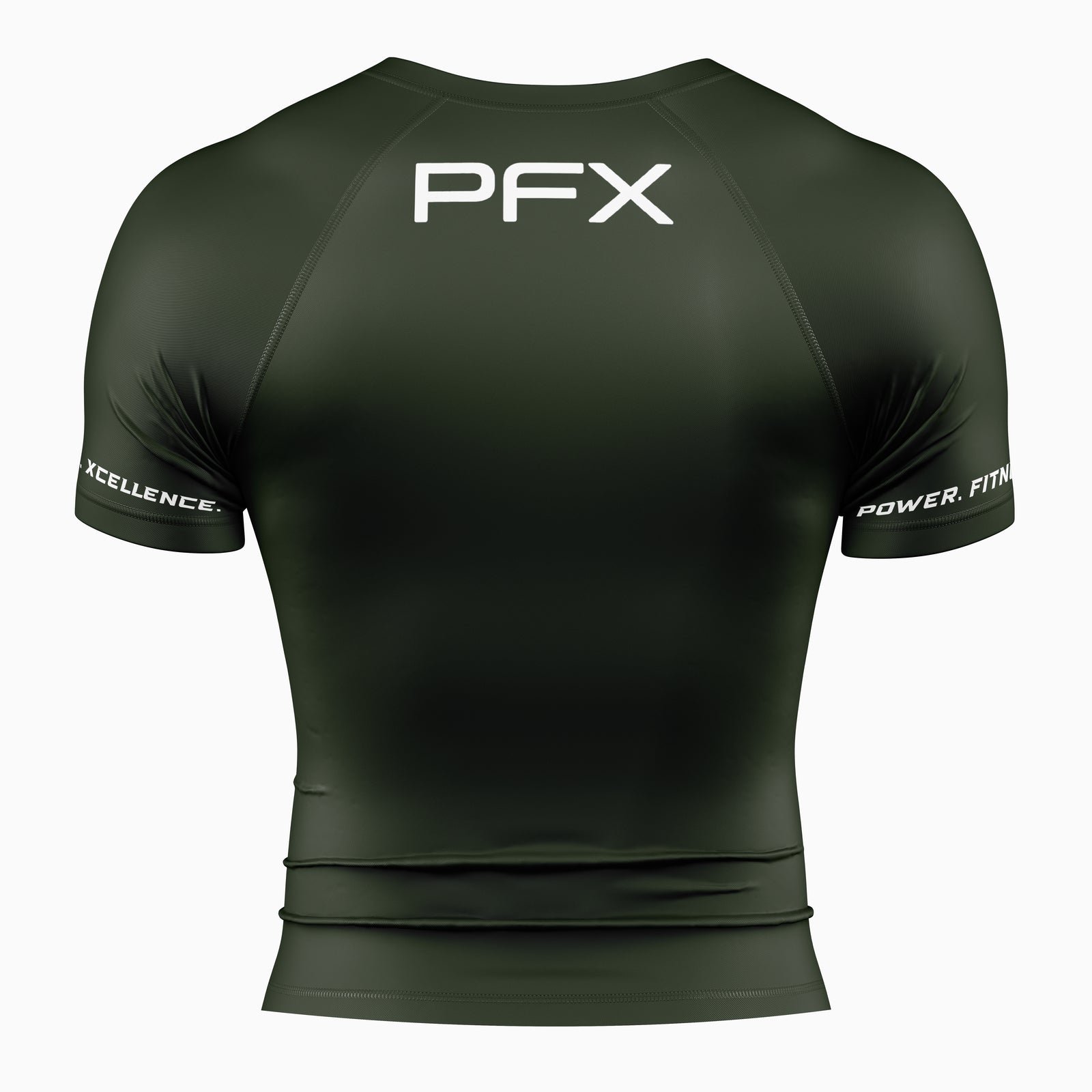 PFX Stealth-Series Camo Compression Rash Guard – Tactical / Olive - Image 3