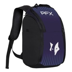 PFX Sports Volt Yellow Backpack | High-Visibility Training Bag (Black/Gold) – blue