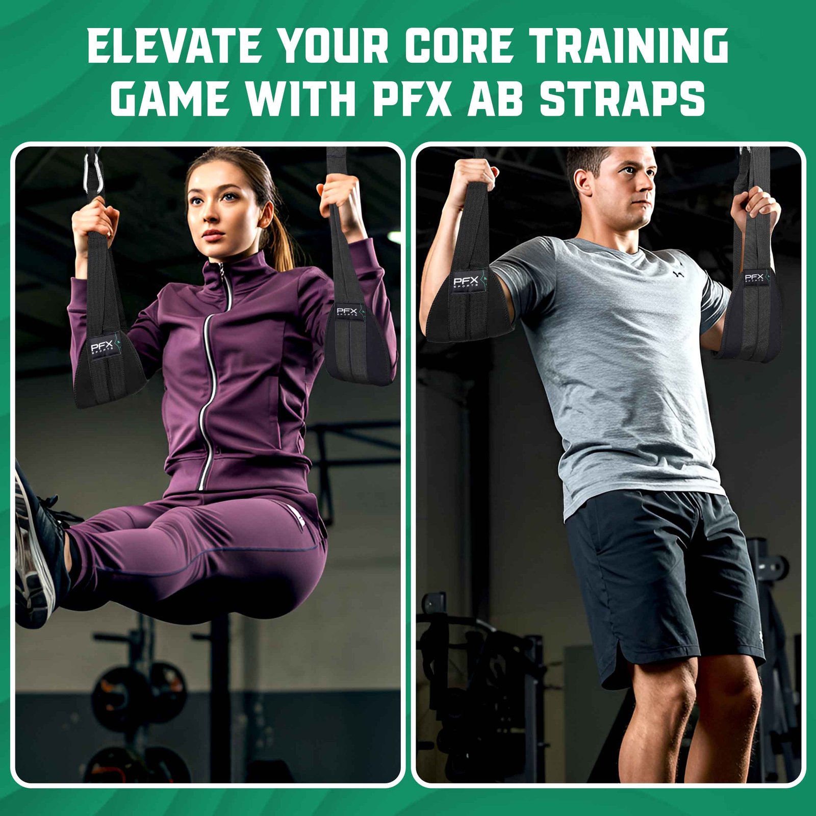 PFX Sports AB Straps – Heavy-Duty Hanging Arm Straps for Core & Abdominal Workouts - Image 8