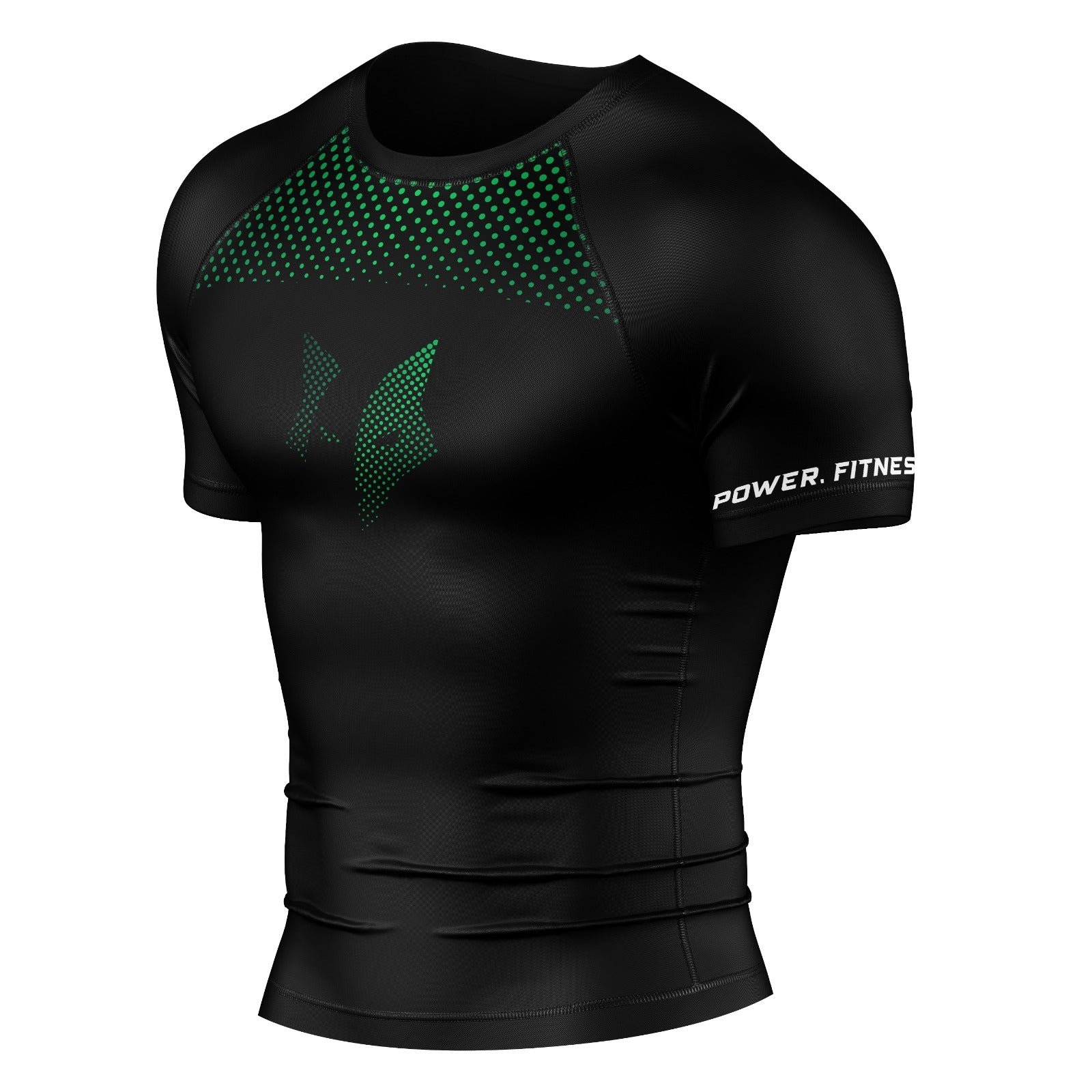 PFX Sports - Compression Rash Guard – Short Sleeve – green - Image 6