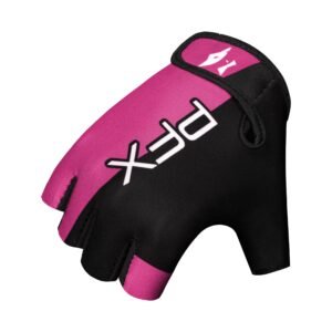 Half-Finger Gym Gloves – Breathable, Non-Slip, and Padded for Men & Women – pink