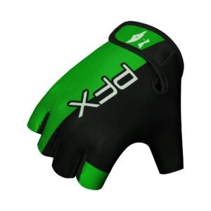 Half-Finger Gym Gloves – Breathable, Non-Slip, and Padded for Men & Women – green