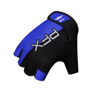 Half-Finger Gym Gloves – Breathable, Non-Slip, and Padded for Men & Women – blue